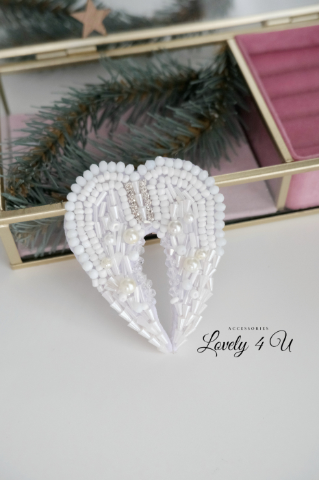 BROSA INGERAS, BROSE ARIPIOARE DE INGERAS, ACCESORII ARIPIOARE DE INGERAS, BIJUTERII, BROSE, ACCESORII, ACCESORII LOVELY 4 U, CADOU SPECIAL, CRACIUN, BIJUTERII CRACIUN, BIJUTERII ROMANIA, BROSA, ARIPI [5]