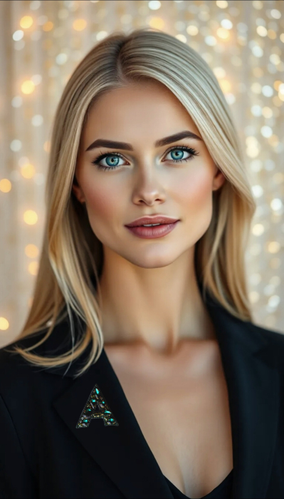 Broșă handmade Litera A – Bijuterie unicat Lovely 4 U cu pietre jad și unakit, perle și cristale, realizată manual în România [6]