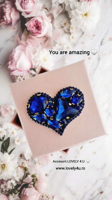 BROSA INIMIOARA,  ACCESORII INIMIOARA, Brosa inima, bijuterii inimioara, Accesorii LOVELY 4 U, CADOU MARTIE, CADOU SPECIAL, CADOU PENTRU EA, ACCESORII 2024, BIJUTERII DE LUX, CADOU SPECIAL, CADOU MAMA, [7]
