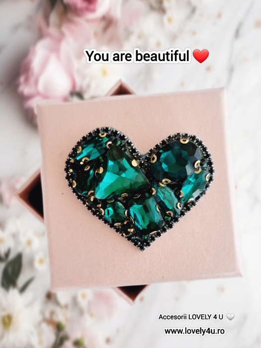 BROSA INIMIOARA,  ACCESORII INIMIOARA, Brosa inima, bijuterii inimioara, Accesorii LOVELY 4 U, CADOU MARTIE, CADOU SPECIAL, CADOU PENTRU EA, ACCESORII 2024, BIJUTERII DE LUX, CADOU SPECIAL, CADOU MAMA, [1]
