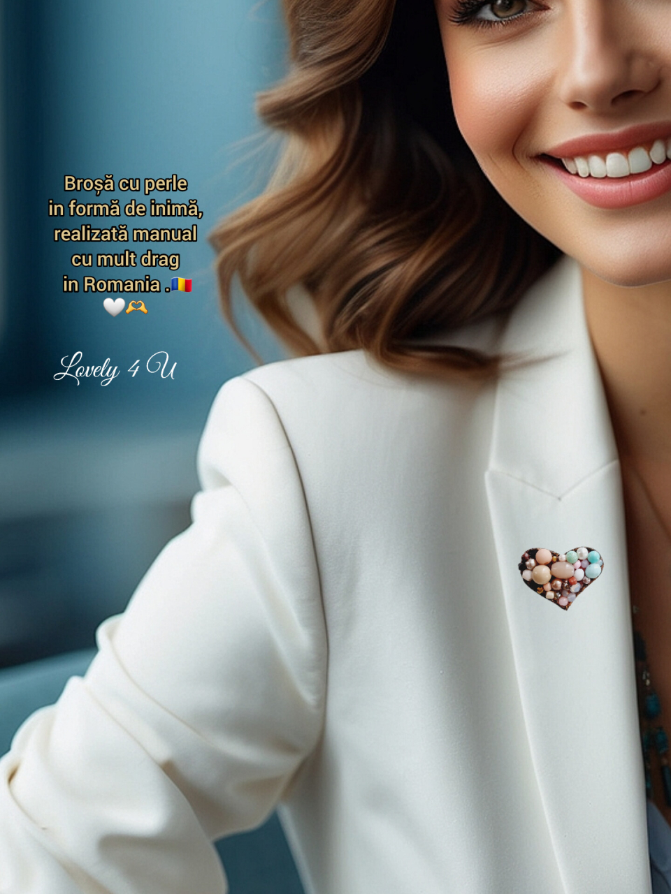 BROSA INIMIOARA,  ACCESORII INIMIOARA, Brosa inima, bijuterii inimioara, Accesorii LOVELY 4 U, CADOU MARTIE, CADOU SPECIAL, CADOU PENTRU EA, ACCESORII 2024, BIJUTERII DE LUX, CADOU SPECIAL, CADOU MAMA, [3]