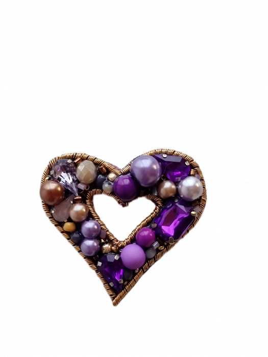 BROSA INIMIOARA,  ACCESORII INIMIOARA, Brosa inima, bijuterii inimioara, Accesorii LOVELY 4 U, CADOU MARTIE, CADOU SPECIAL, CADOU PENTRU EA, ACCESORII 2024, BIJUTERII DE LUX, CADOU SPECIAL, CADOU MAMA, [6]