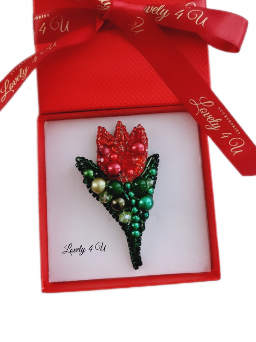 BROSA LALEA, ACCESORII LALEA, LALELE BIJUTERII, ACCESORII LALELE. MARTISOR, ACCESORII MARTISOR, BIJUTERII MARTISOR, [4]