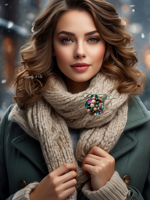 brosa de iarna cu pietre colorate, brose colorate, brose craciun, brose cu pietre naturale, brose handmade, brose handmade colorate de craciun, brose pietre semipretioase, glob de craciun, catifea neagra, perle, accesorii lovely 4 u cadouri copii craciun, cadouri craciun, cadouri de cra [2]