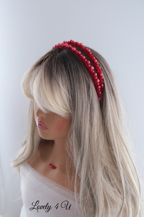 cadou craciun, cadou pentru ea, cadouri speciale , reduceri, accesorii la reducere, oferte speciale, cordeluta rosie, accesorii catifea rosie [5]