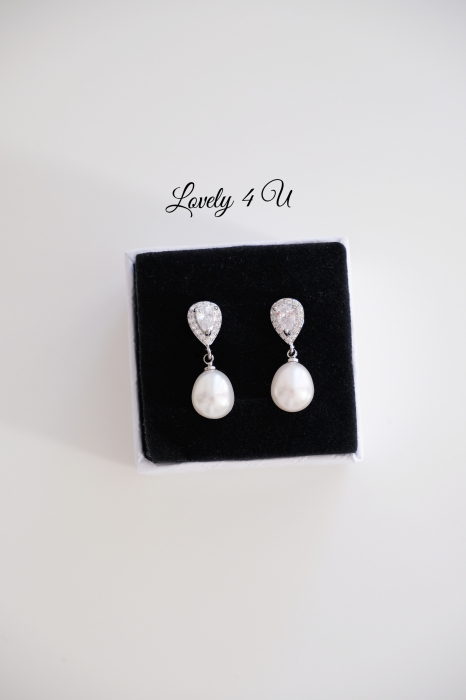 Bijuterii, bijuterii perle mireasa, cercei cu perle pentru mireasa, cercei lungi perle, cercei perle, cercei perle mireasa, CERCEI MIREASA, CERCEI AUR, ACCESORII LOVELY 4U, BIJUTERII MIREASA,  cercei perle naturale, cercei zirconiu, cercei perle freshwater, cercei finuti mireasa, cereci mici mireasa [9]