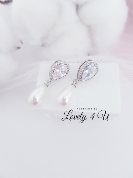 Cercei mireasa, Bijuterii mireasa, Cercei perle alungite, CERCEI LACRIMA, CERCEI in forma de PICATURA, Cercei mireasa cu perle lungi, cercei nunta cu perle,  CERCEI LOVELY 4 U, CERCEI ZIRCONIU, CERCEI PREMIUM, CERCEI DE LUX, CERCEI NUNTA, NUNTA 2023, CERCEI CU PIETRICELE, CERCEI ZIRCONIU, CERCEI PLACATI CU AUR ALB, [11]