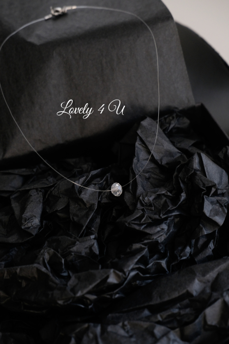 COLIER INVIZIBIL, BIJUTERII SWAROVSKI, ACCESORII, ACCESORII MIREASA, COLIER MIREASA, COLIER FIR NYLON, COLIER TRANSPARENT, COLIER PIETRE , ACCESORII LOVELY 4 U , ACCESORII NUNTA, [6]