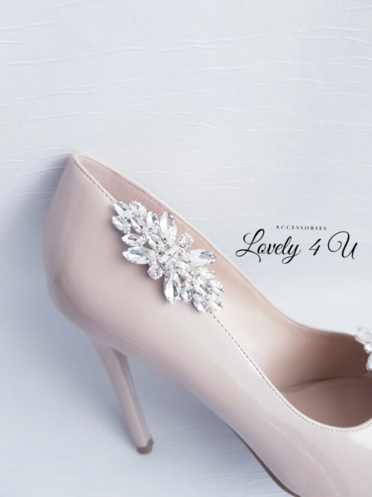 Accesorii pentru pantofi, Clipsuri detașabile, Clipsuri pantofi mireasa, Bijuterii pantofi, Accesorii detașabile pentru pantofi, Accesorii cu clips, Accesorii Lovely 4 U [9]