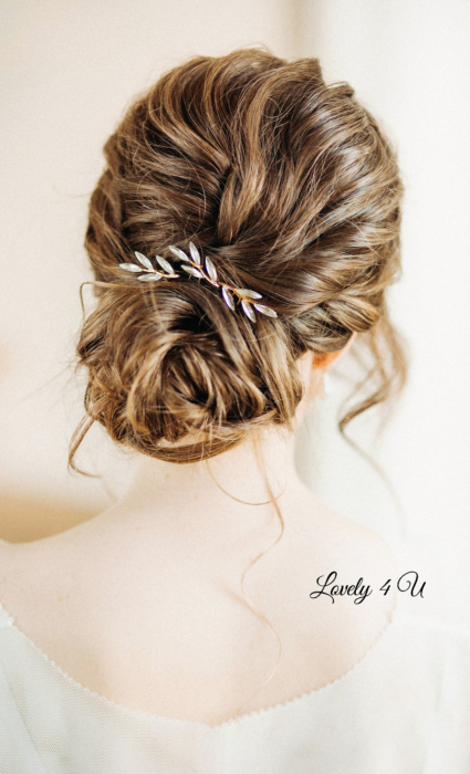 bijuterii, accesorii, agrafe mireasa, bijuterii de par pentru mireasa,Agrafe coc cu pietricele verde, Bijuterii , Lovely4u, Accesorii LOVELY 4 U, agrafe mireasa, Pin coc mireasa, Accesorii mireasa, accesorii de par pentru mireasa, Bijuterii mireasa, Cadou pentru ea, pietricele verzi, verde , agrafa verde [3]