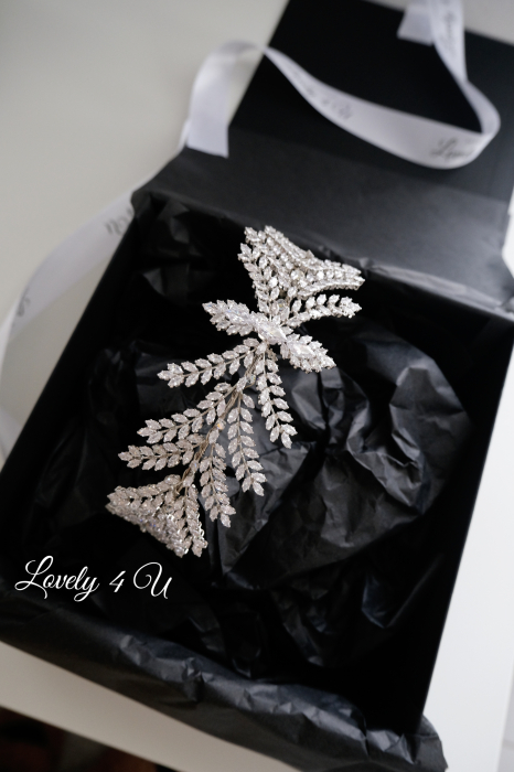 Diadema mireasa de lux, Coronita Swarovski, Accesorii de lux mireasa, Accesorii LOVELY 4 U, Bijuterii, Accesorii de par, Accesorii mireasa, Colectii Premium, diadema-mireasa, Diademe Premium Bridal,diadema extravaganta, diadema luxury, diadema zirconiu cubic [8]