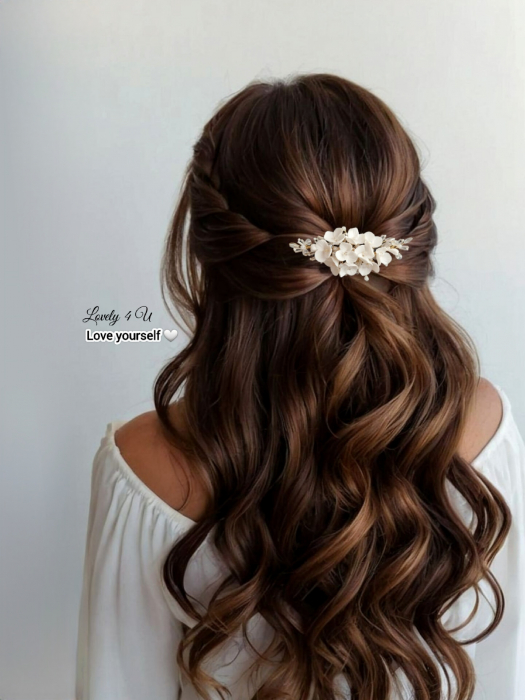 diademă mireasă handmade, diademă mireasă flori albe, pieptăn mireasă Swarovski, accesorii mireasă premium, tiară mireasă placată cu aur, diademă mireasă elegantă, pieptăn mireasă handmade, accesorii păr nuntă,  bijuterii păr mireasă, accesorii pentru mirese timisoara, magazin bijuterii mirese bucuresti, accesorii mirese cluj, [13]