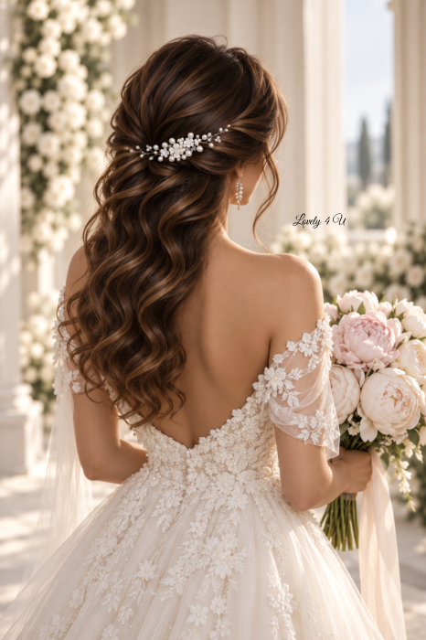 Agrafa mireasa, accesorii mirese, Accesorii LOVELY 4 U, Pieptam mireasa, Diadema mireasa, Bijuterii mireasa, Clama , Accesorii de par mireasa, Agrafe coc mireasa, [10]