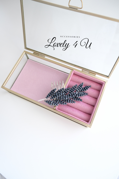 agrafe cu frunze , agrafe coc cu frunze , agrafe cu perle , frunze,  agrafe cu perle coc bleumarin, agrafe cu perle, set agrfe par , Accesoriu mic bleumarin, bijuterii minimalistă, Diadema mireasa, pieptăn bleumarin, accesoriu coc mireasa, accesorii , accesoriu păr bleumarin , accesorii [6]