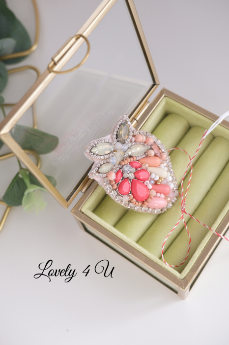 BROSE, ACCESORII CAPSUNI, MARTISOARE, BIJUTERII CU PERLE, BIJUTERII BROSE, BIJUTERII CAPSUNA, CAPSUNA ROZ, [10]