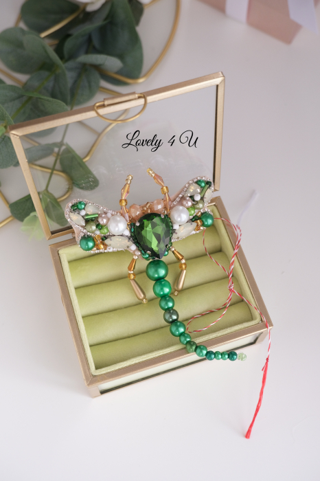 BROSA LIBELULA, ACCESORII LOVELY 4 U, CADOU martie, CADOU martisor, BIJUTERII LIBELULA, ACCESORII LIBELULA, BIJUTERII 2023, CADOU SPECIAL, CADOU HANDMADE, ACCESORII 2023, BROSE ELEGANTE, BROSE  PERLE [8]