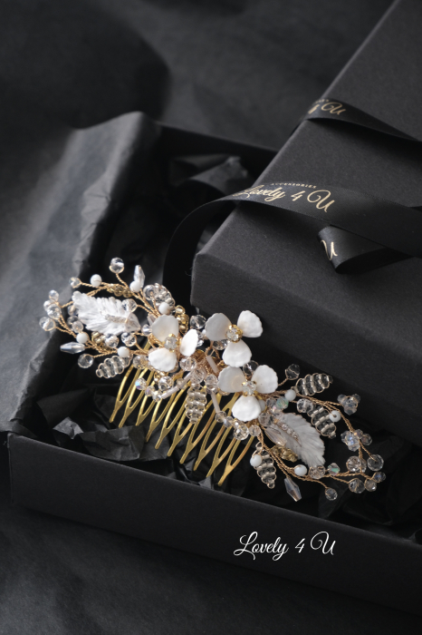 ACCESORII ROSE GOLD, DIADEMA MIREASA, Pieptan CRISTALE, ACCESORII MIRESE, DIADEMA CU FLORI,ACCESORII DE PAR, AGRAFA MIREASA, ACCESORII MIREASA, BIJUTERI MIREASA, ACCESORII MIRESE, DIADEMA,VOAL MIREASA [8]