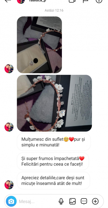 coronita mireasa, diadema mireasa, tiara cu frunze aurii, TIARA MIREASA, tiara nunta, accesorii LOVELY 4 U, Coroniță dubla mireasă, coronita cu Swarovski, coronita mireasă, tiară mireasa, diadema mireasa, coronita cu Swarovski, coronita de lux mireasă, Diadema rose gold de lux mireasă, frunze rose gold, flori, cristale swarovski, tiara aur roz, accesorii premium, mireasa 2024, bijuterii mireasa, accesorii Lovely 4 U, [4]