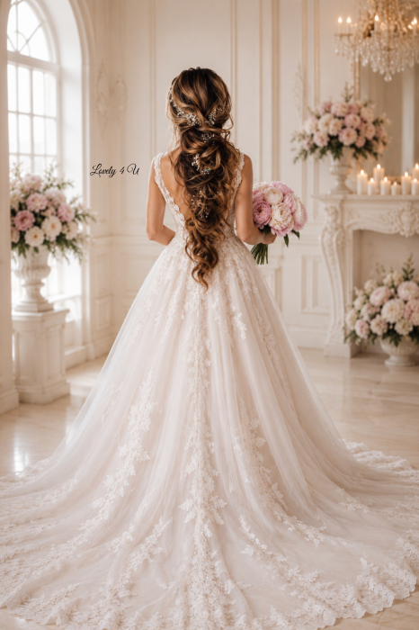 ACCESORIU LUNG MIREASA, GHIRLANDA MIREASA, ACCESORII LUNGI MIRESE, BIJUTERII PAR MIRESE, ACCESORII LOVELY 4 U, DIADEMA MIREASA, CORONITA MIREASA, TIARA MIREASA, ACCESORIU LUNG CU PERLE, ACCESORII2023 [9]