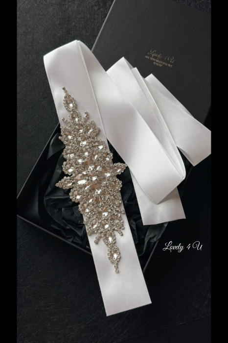 panglica dezgatit mireasa, panglica mireasa, panglica cu cristale, cordon mireasa, cordon rochie mireasa, cordon cu cristale, cordon cu pietre, cordon talie mireasa, centura mireasa, centura cu cristale, centura rochie mireasa, accesoriu talie mireasa, [3]