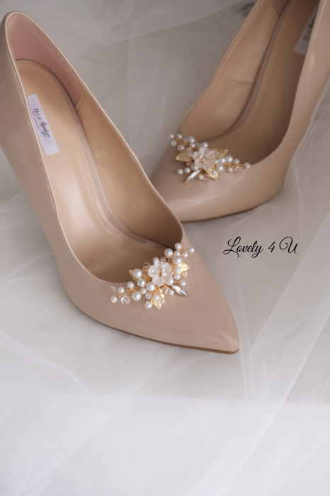 Accesorii pentru pantofi mireasa, bijuterii mireasa, bijuterii pentru pantofi, Clipsuri detașabile pentru pantofi, Clipsuri pantofi dama, pantofi mireasa 2023, bijuterii mireasa, accesorii nunta 2023 [4]