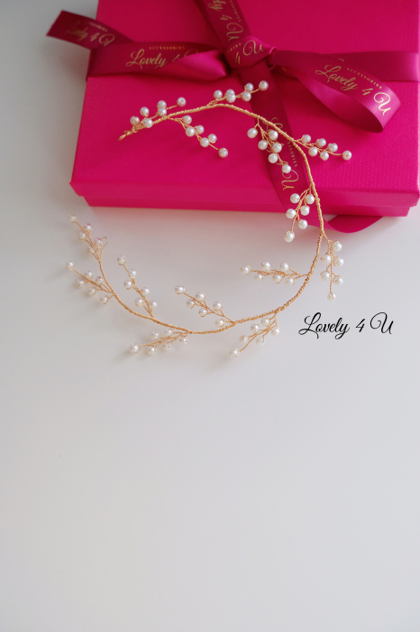 BENTITA MIREASA, DIADEMA FLEXIBILA MIREASA, ACCESORII LOVELY 4 U, ACCESORIU LUNG MIREASA, ACCESORII AURII MIREASA, ACCESORII CUNUNIE CIVILA, IDEI ACCESORII DE PAR MIRESE, ACCESORII REALIZATE IN ROMANIA, BIJUTERII DE PAR CU PERLE, DIADEME,  ACCESORII PAR MIREASA cu perle, BENTITA  CU PERLE MIREASA, ACCESORII DE PAR MIREASA CU PERLE, CORONITA MIREASA, CORONITA FLEXIBILA MIREASA, BENTITE MIRESE, ACCESORII NUNTA, [9]