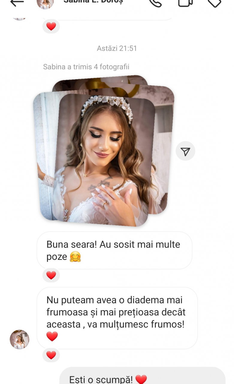 Accesorii par mireasa, Accesorii Luvely 4 U, CORONITA CU FLORI, TIARA CU FLORI, TIARA MIREASA, CORONITA MIREASA AURIE, CORONITA MIREASA SWAROVSKI Bijuterii par mireasa, [35]