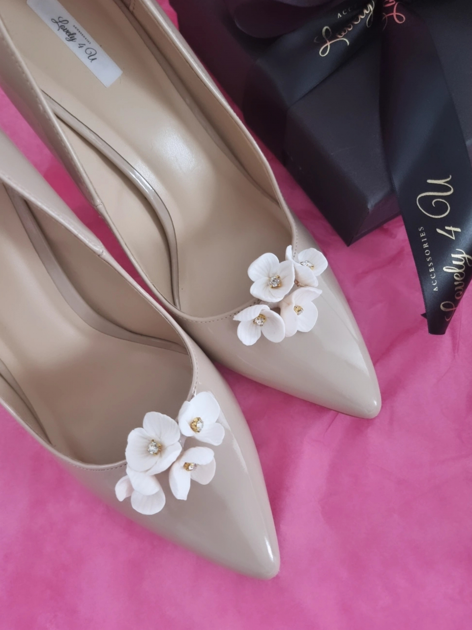 CLIPSURI PANTOFI MIREASA, ACCESORII PANTOFI MIREASA, PANTOFI MIREASA, ACCESORII MIREASA CU FLORI, ACCESORII LOVELY 4 U, CLIPSURI CU PERLE SI FLORI , ACCESORII PENTRU PANTOFI, CLIPSURI PENTRU PANTOFI MIREASA, BIJUTERII MIREASA CU FLORI [2]