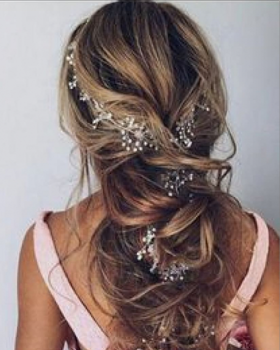 accesorii mireasa, accesoriu cu perle mireasa, accesoriu lung cu perle, accesoriu lung de par, accesoriu mireasa, bentita mireasa, ghirlanda par mireasa, CORONITA MIREASA, ACCESORII LOVELY 4 U, TIARA [6]