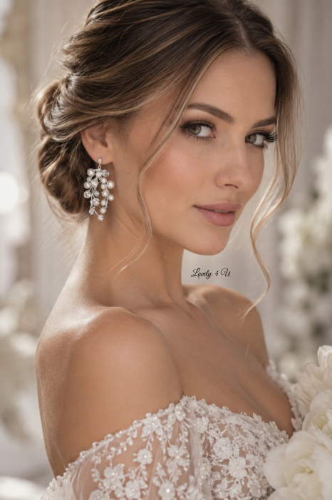 CERCEI MIREASA, CERCEI CU CRISTALE, CERCEI LUNGI MIREASA, ACCESORII LOVELY 4 U, ACCESORII MIREASA, BIJUTERII MIREASA,CERCEI NUNTA, CERCEI PERLE ALBE, CERCEI PELE IVORY, CERCEI ARGINT, [2]