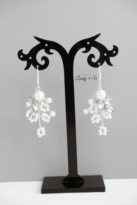 CERCEI ARGINT, CERCEI MIREASA cu perle, ACCESORII LOVELY 4 U, CERCEI LUNGI MIREASA, CERCEI ELEGANTI, BIJUTERII MIREASA, CERCEI MIREASA, MIREASA 2023, BIJUTERII 2023, MODA 2023, BIJUTERII ROMANIA,NUNTA [4]
