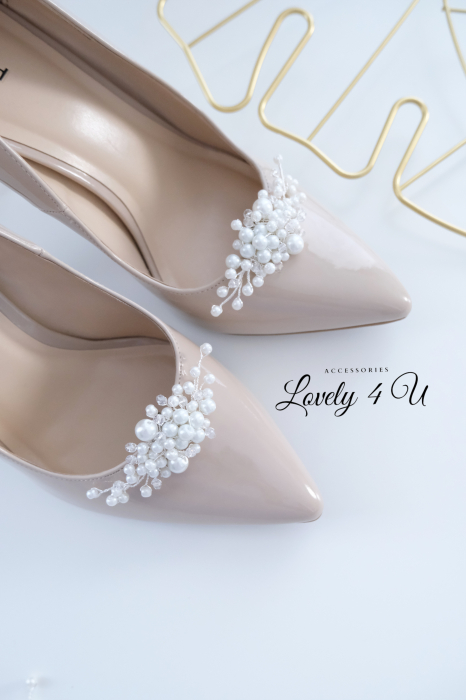 CLIPSURI PANTOFI MIREASA, ACCESORII PANTOFI MIREASA, PANTOFI MIREASA, ACCESORII MIREASA, ACCESORII LOVELY 4 U, CLIPSURI CU PERLE , ACCESORII PENTRU PANTOFI, CLIPSURI PENTRU PANTOFI MIREASA, BIJUTERII [5]