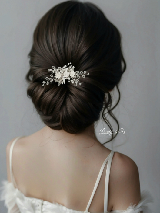 diadema mireasa, pieptan voal mireasa, accesorii pentru mirese, accesorii de par cununie civila, ACCESORII LOVELY 4 U, AGRAFE PAR MIREASA, AGRAFE CU FLORI MIREASA, PIN COC MIREASA, AGRAFE MIREASA, ACCESORII CU FLORI MIREASĂ, SET AGRAFE MIREASA, ACCESORII DE PĂR MIREASĂ, BIJUTERII MIREASA, AGRAFA PAR MIREASA, ACCESORIUL LATERAL MIREASA, ACCESORII LOVELY 4 U, AGRAFA , PERLE [19]