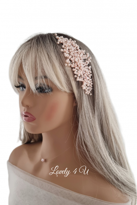 Accesorii Lovely 4 U, TIARA CU PERLE, BENTITA CU PERLE, BENTIȚĂ MIREASA, CORONITA MIREASA, CORONITĂ CU CRISTALE, CORONITĂ MIREASA, DIADEMA MIREASA, BIJUTERII MIREASA, ACCESORII PENTRU PAR MIREASA    Accesorii Lovely 4 U, TIARA CU FLORI, BENTITA CU FLORI, BENTIȚĂ MIREASA, CORONITA MIREASA, CORONITĂ CU CRISTALE, CORONITĂ MIREASA CU FLORI, DIADEMA MIREASA CU FLORI, BIJUTERII MIREASA, ACCESORII PENTRU PAR MIREASA [9]