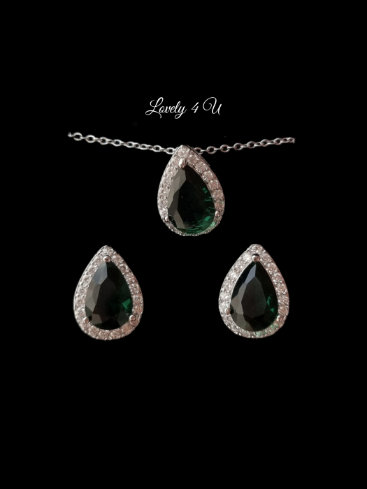 SET AUR , BIJUTERII AUR, SET ARGINTIU, CERCEI MICI , PIETRE ZIRCONIU, BIJUTERII ZIRCONIU, CUBIC ZIRCONIU, ACCESORII LOVELY 4 U, ACCESORII MIREASA, BIJUTERII MIREASA, BIJUTERII ARGINTII, CERCEI  RODIU, cercei picatura, lantisor cu pandativ, bijuterii mireasa cu zirconiu, bijuterii eveniment, accesorii nunta, accesorii nasa, accesorii si bijuterii cununie [5]