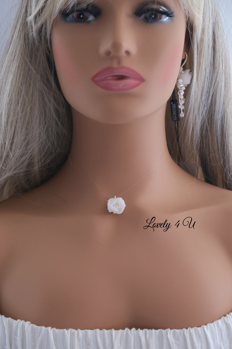 LARY - COLIER CU FIR TRANSPARENT [2]