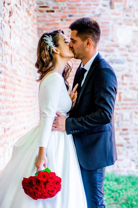 PIEPTAN MIREASA, DIADEMA MIREASA, ACCESORIU PAR MIREASA, ACCESORII DE PAR MIRESE, ACCESORII NUNTA, ACCESORII CU PERLE, DIADEMA CU PERLE, PIEPTAN VOAL MIREASA, BIJUTERII PAR MIREASA, CORONITA, TIARA [6]