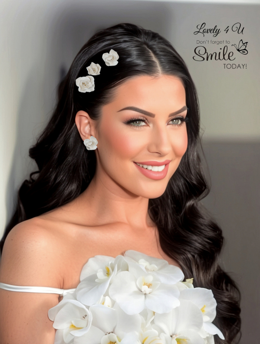 agrafa par mireasa cu perle, agrafa par mireasa cu flori, pin coc mireasa, set agrafe pentru mirese, ormamente per mireasa, perle, accesorii de par handmade, accesorii lovely 4 u ,  diadema mireasa cu flori, pieptan mic mireasa cu flori, pieptan cu bujori, pieptan voal mireasa, accesorii lovely 4 u, diadema si cercei mireasa, set accesorii mireasa, set diadema si cercei mireasa, set diadema bratara si cercei mireasa, accesorii de par mireasa, ornament par mireasa, decoratiuni de par pentru mirese, [7]