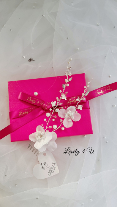 PIEPTAN MIREASA, DIADEMA MIREASA, ACCESORIU PAR MIREASA, ACCESORII DE PAR MIRESE, ACCESORII NUNTA, ACCESORII CU PERLE, DIADEMA CU PERLE, PIEPTAN VOAL MIREASA, BIJUTERII PAR MIREASA, CORONITA, TIARA [10]