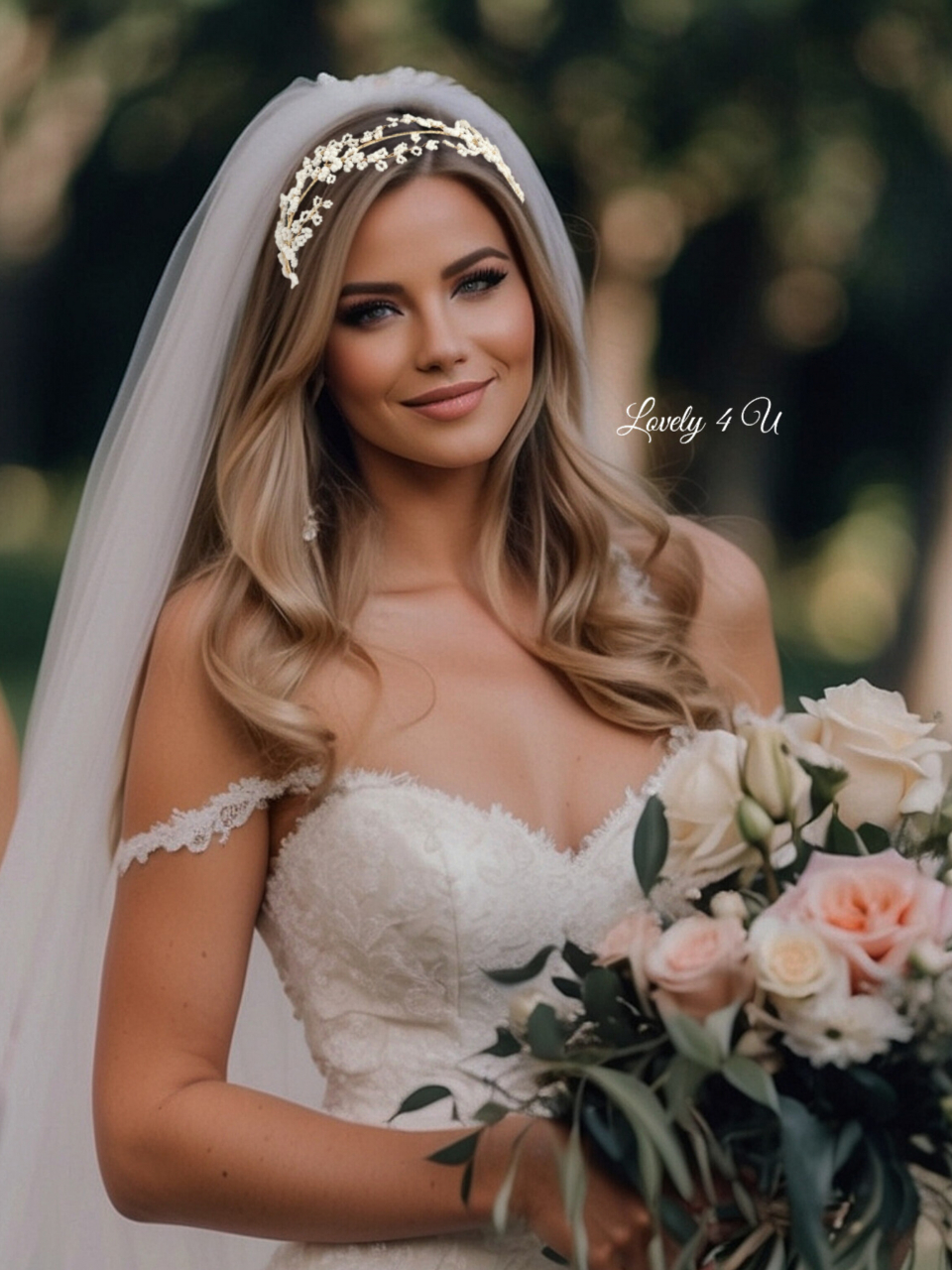 acceorii de lux, acceoriu perle,coafura mireasa,coronita din perle,  coronita perle mireasa, idei nunta, coronita mireasa, coronita pietricele mici, diadema mireasa, mireasa 2023, Accesorii LOVELY 4 U [15]