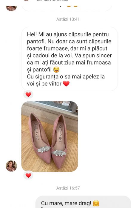 Accesorii pentru pantofi, Clipsuri detașabile, Clipsuri pantofi mireasa, Bijuterii pantofi, Accesorii detașabile pentru pantofi, Accesorii cu clips, Accesorii Lovely 4 U [19]