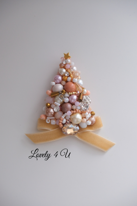 BROSA BRAD , ACCESORII LOVELY 4 U, BIJUTERII LOVELY 4 U, BIJUTERII ACCESORII POM DE CRĂCIUN, BROSE ELEGANTE, CADOU CRACIUN, BIJUTERII CRACIUN, BIJUTERII, BROSE, CADOU DE LUX, ACCESORII DE LUX, IDEI CADOU [5]