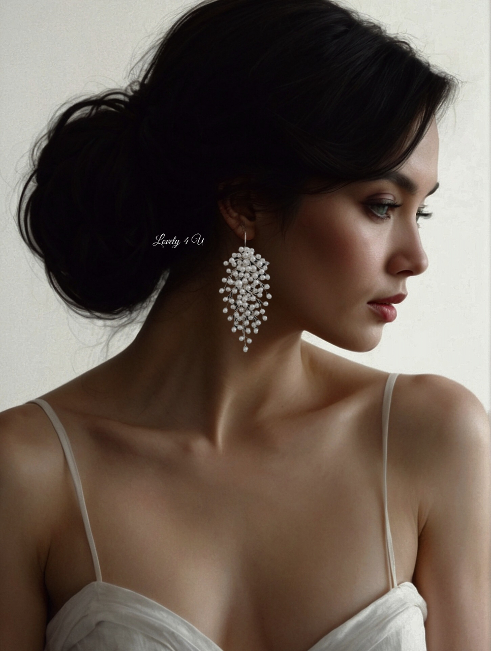 CERCEI MIREASA CU PERLE ALBE, CERCEI MIREASA, CERCEI  CU PERLE, BIJUTERII MIREASA CU PERLE ALBE, CERCEI MIREASA ARGINT, CERCEI ARGINT, CERCEI LOVELY 4 U, ACCESORII LOVELY 4 U, ACCESORII NUNTA, MIREASA [11]