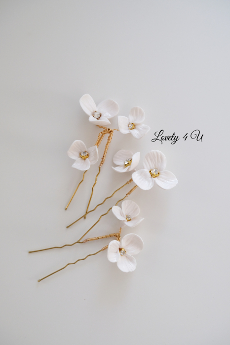 ACCESORII LOVELY 4 U, AGRAFE PAR MIREASA, AGRAFE CU FLORI MIREASA, PIN COC MIREASA, AGRAFE MIREASA, ACCESORII CU FLORI MIREASĂ, SET AGRAFE MIREASA, ACCESORII DE PĂR MIREASĂ, BIJUTERII MIREASA, Bijuterii cu flori [24]