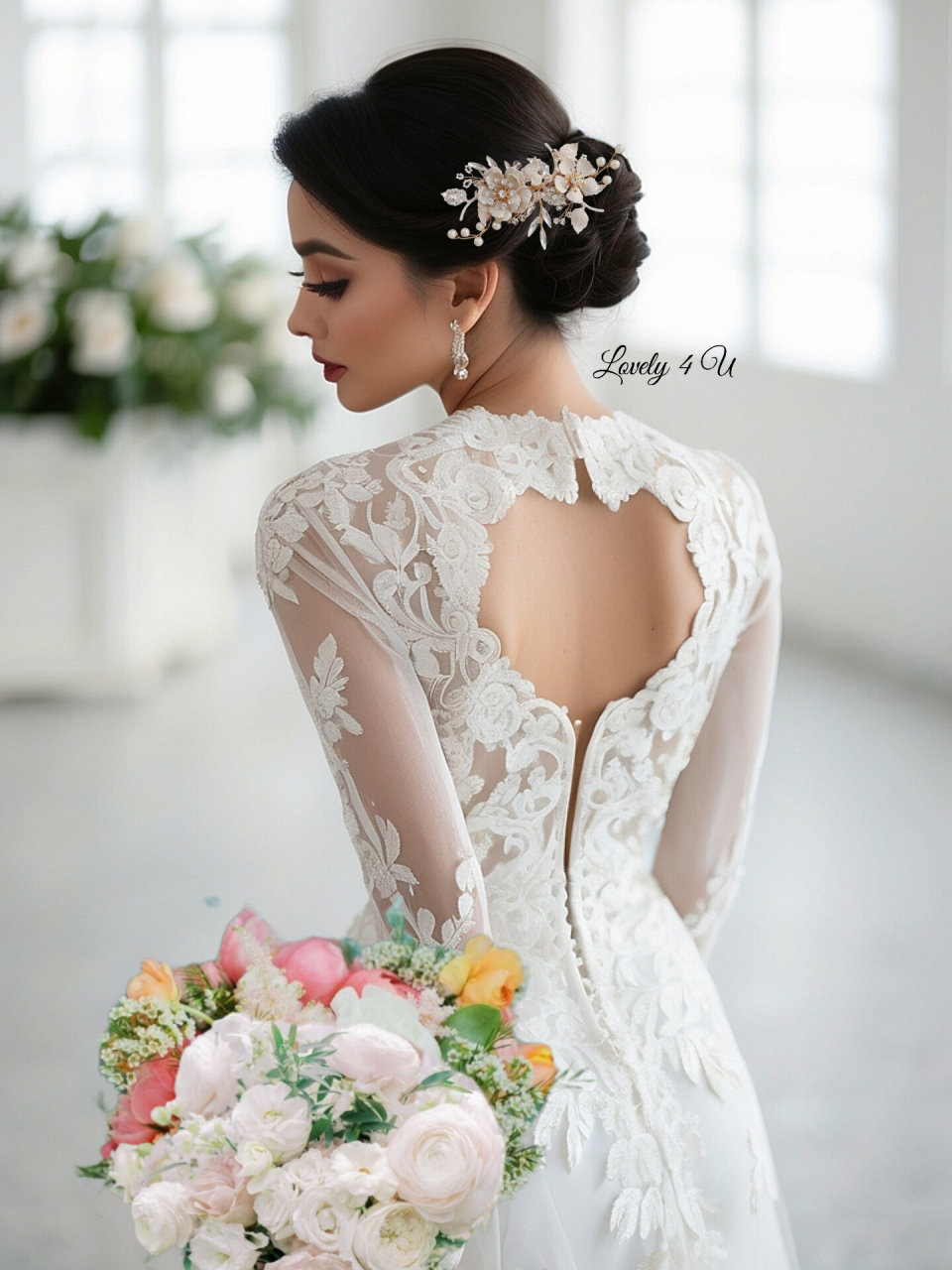 **Titlul Imaginii Principale:**   Diadema Mireasă NORVINA – Accesoriu Floral Handmade cu Perle Swarovski și Cristale, Placată cu Aur, Elegant și Rafinat, Bijuterii Unicat Lovely 4 U, Accesoriu de Păr Mireasă, Coroniță Delicată pentru Nuntă, Accesorii Handmade RomâniaPIEPTAN MIREASA, DIADEMA MIREASA, ACCESORIU PAR MIREASA, ACCESORII DE PAR MIRESE, ACCESORII NUNTA, ACCESORII CU PERLE, DIADEMA CU PERLE, PIEPTAN VOAL MIREASA, BIJUTERII PAR MIREASA, CORONITA, TIARA, swarovski, DIADEME SWAROVSKI, DIADEME MIRESE, PERLE SWAROVSKI , DIADEMA CU FLORI, DIADEMA CU FRUNZE, DIADEME CU PIEPRICELE [5]