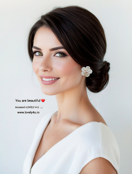 Cercei mireasa, Bijuterii mireasa, CERCEI LOVELY 4 U, CERCEI ELEGANTI, CERCEI PREMIUM, CERCEI REALIZATI MANUAL, CERCEI DE LUX, CERCEI NUNTA, NUNTA 2023, CERCEI FLORALI, CERCEI SWAROVSKI, CERCEI MIREASA, Cercei cu perle mireasa, CERCEI CU FLORI, CERCEI AURII MIREASA, Cereci cu cristale swarovski [23]