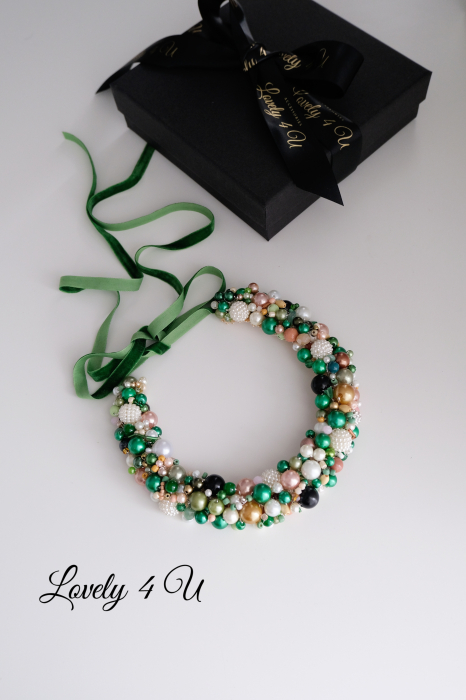 OLIVIA - COLIER CU PERLE [3]