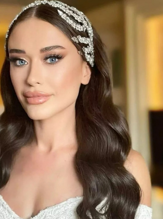 Coroniță dubla mireasă, coronita cu Swarovski, coronita mireasă, tiară mireasa, diadema mireasa, coronita cu Swarovski, coronita de lux mireasă, Diadema de lux mireasă, accesorii Lovely 4 U, TIA [4]