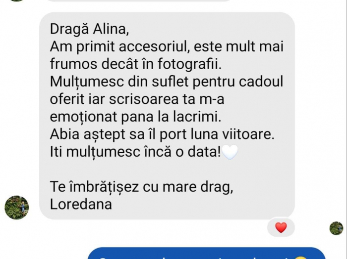 Coronita mireasă cu flori ivory REYA - CORONITA handmade bază placată cu argint, perle, cristale , și mesaj motivațional YOU ARE BEAUTIFUL - realizată manual in Romania [6]