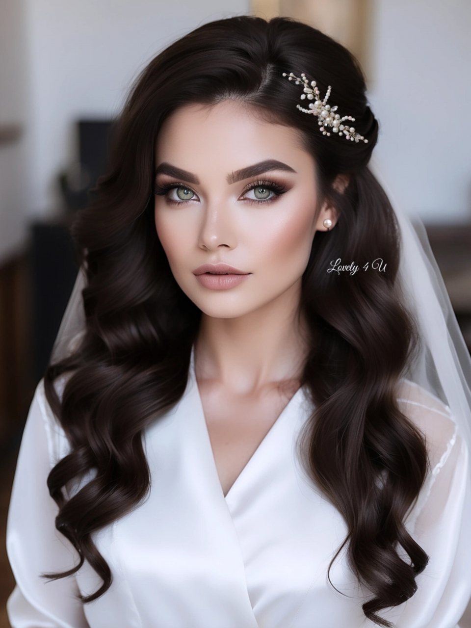 DIADEMA MIREASA cu perle roz, perle roz, accesorii personalizate, accesorii lucrate manual, accesorii romania, accesorii handemade, accesorii mireasa personalizate, accesorii pe stoc mireasa, agrafa , diadema cu perle, tiara cu perle, coronita cu perle, pieptan cu perle, [9]